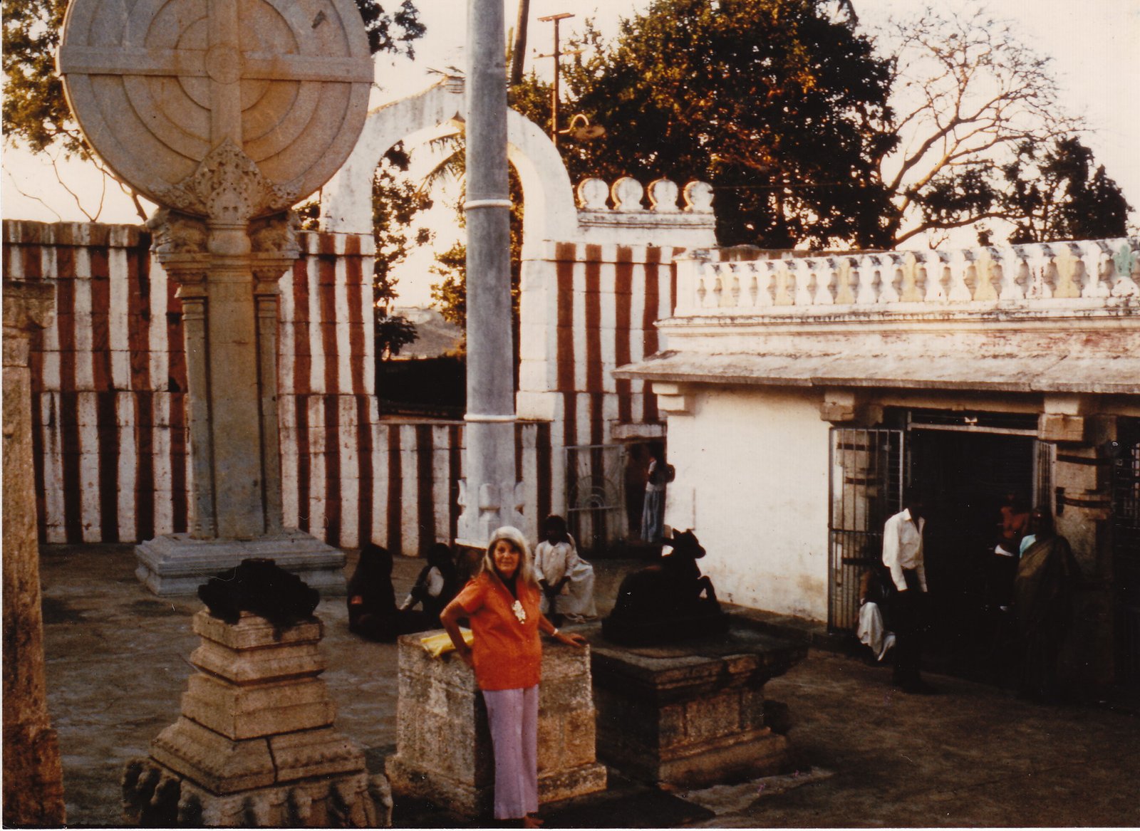 At Gavi Gangadhara Temple